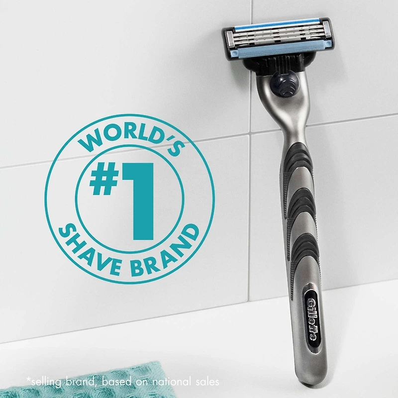 Lames de rasoir Gillette Mach3 pour hommes, 8 cartouches