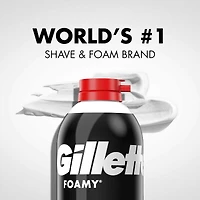 Mousse à raser Gillette Foamy Originale, 311 g