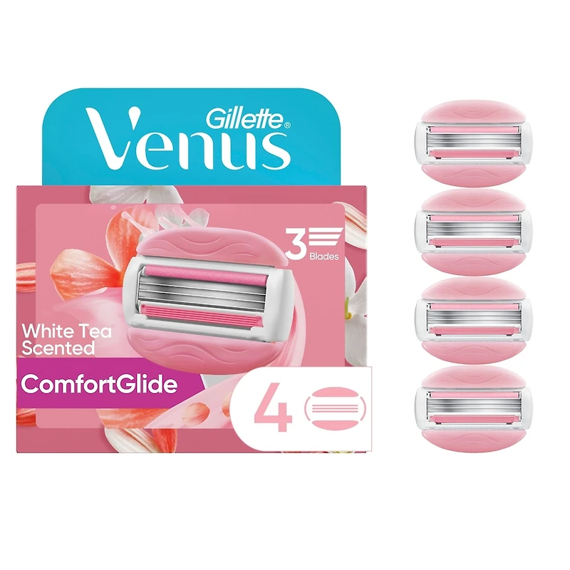 Gillette Venus ComfortGlide White Tea Scented Women's Razor Blades