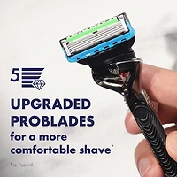 Cartouches de rechange de rasoir Gillette Fusion5 ProGlide pour hommes, cartouches de rasoir pour manche de rasoir Flex-pivot, cartouches à 5 lames de rasoir