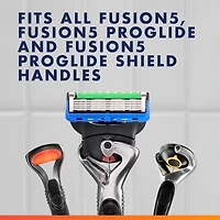 Cartouches de rechange de rasoir Gillette Fusion5 ProGlide pour hommes, 8 cartouches de rasoir pour manche de rasoir Flex-pivot, cartouches à 5 lames de rasoir, lame de précision pour hommes
