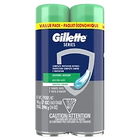 Gillette Series Shave Gel Sensitive Twin Pack 14 Oz