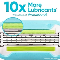 Gillette Venus Extra Smooth Women's Razor Blade, 6 Refills