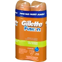 Gel à raser Gillette Fusion5 Hydra Gel Ultra sensible pour hommes, paquet jumelé, 396 g