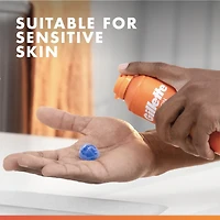 Gillette Fusion5 Ultra Sensitive Hydra Gel Men's Shave Gel Twin Pack, 396 g