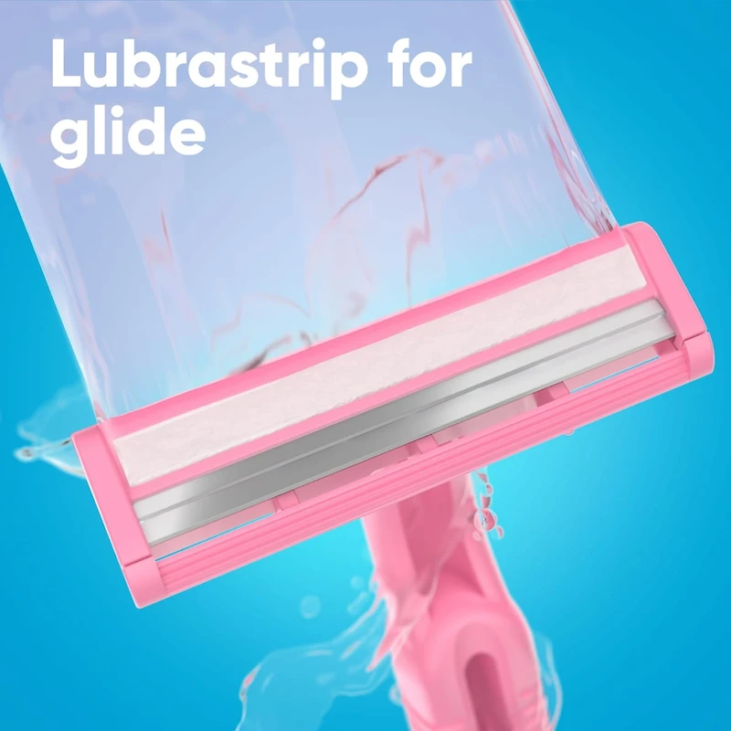 Rasoirs jetables pour femmes Gillette Daisy Classic, paquet de 18