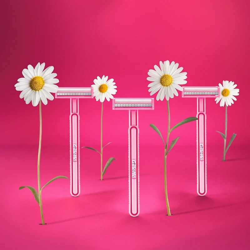 Gillette Daisy Classic Women's Disposable Razor - 18 Pack