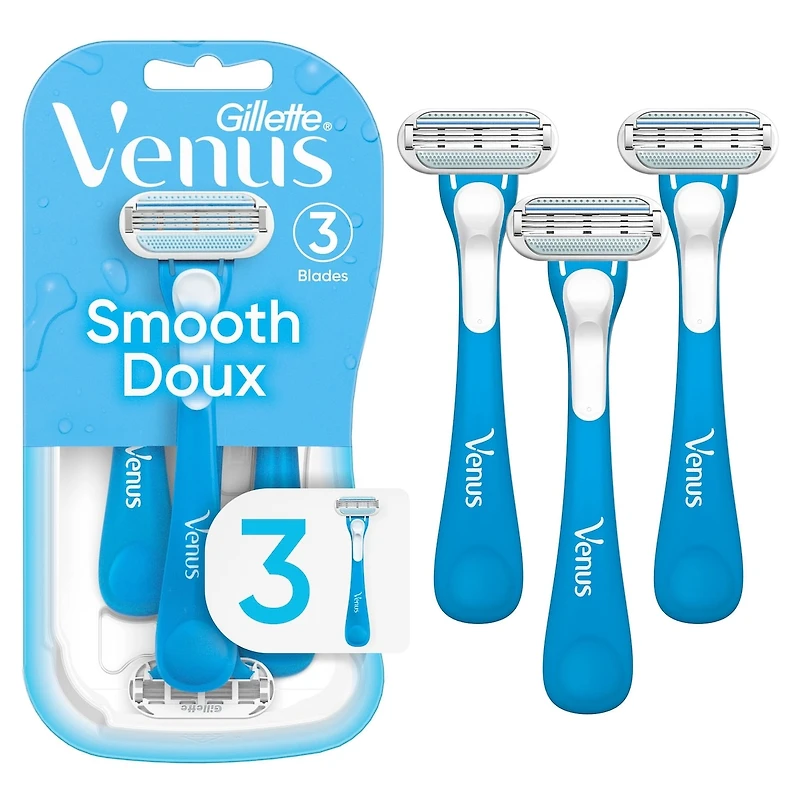Gillette Venus Oceana Women's Disposable Razors - 3 Pack