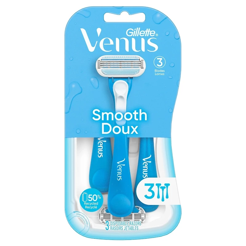 Gillette Venus Oceana Women's Disposable Razors - 3 Pack