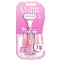 Gillette Venus Sensitive Women's Disposable Razors - 3 Pack