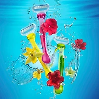 Rasoirs jetables pour femmes Gillette Venus Tropical, paquet de 3