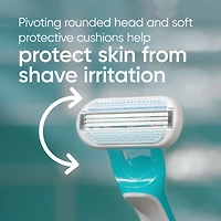 Gillette Tropical Women's Disposable Razors - 3 Pack