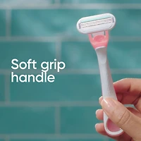 Rasoirs jetables pour femmes Gillette Venus Sensitive, paquet de 6