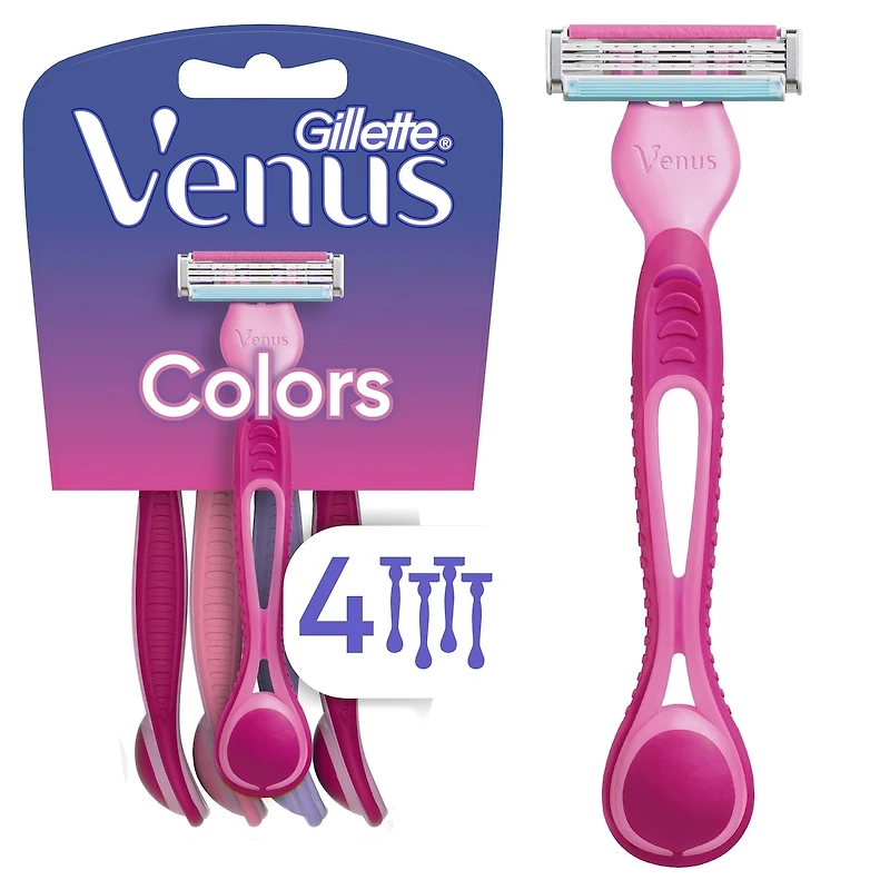 Gillette Venus Simply3 Women's Disposable Razors - 4 Pack