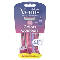 Gillette Venus Simply3 Women's Disposable Razors - 4 Pack