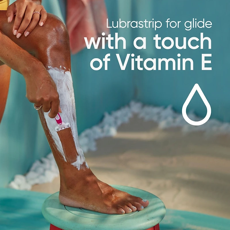 Gillette Venus Simply3 Women's Disposable Razors - 4 Pack