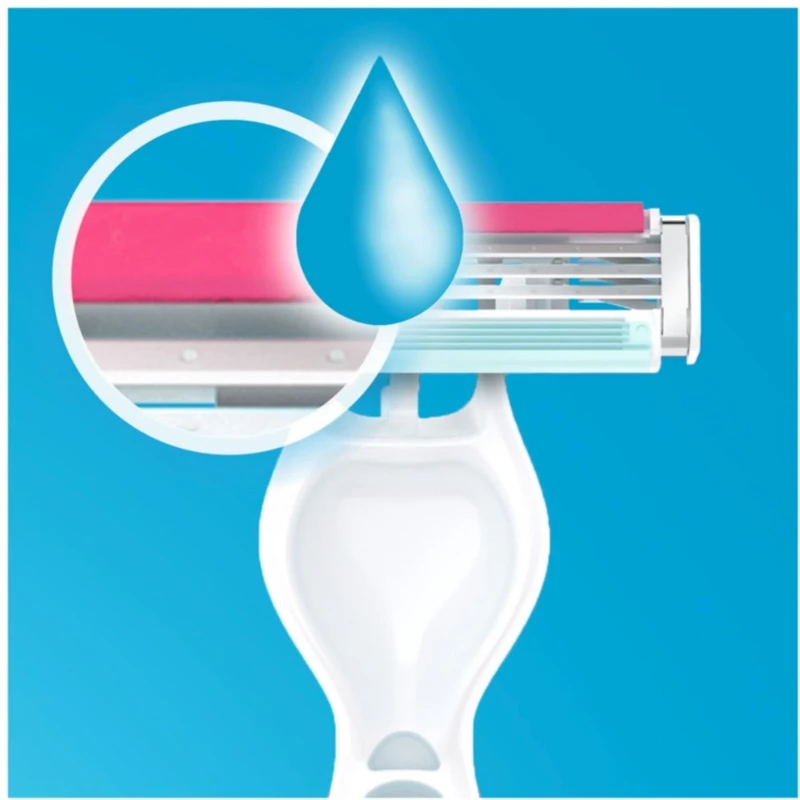 Rasoirs jetables pour femmes Gillette Venus Simply3, paquet de 4