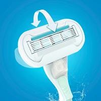 Lames de rasoir Gillette Venus Extra Smooth Sensitive pour femmes, 4 cartouches