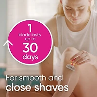 Gillette Venus Snap with Extra Smooth Women's Razor Handle + 1 Blade Refill