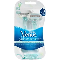 Gillette Venus Extra Smooth Sensitive Women's Disposable Razors - 2 Pack