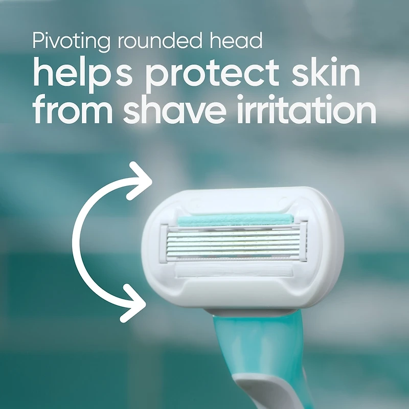 Rasoirs jetables pour femmes Gillette Venus Extra Smooth Sensitive, paquet de 2