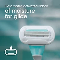 Rasoirs jetables pour femmes Gillette Venus Extra Smooth Sensitive, paquet de 2