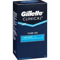 Gillette Clinical Protection Cool Wave Clear Gel Anti-Perspirant/Deodorant, 45 g