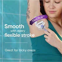 Rasoir Venus Extra doux Contour pour femmes avec manche de rasoir réutilisable, 2 cartouches de rechange et un support pour la douche