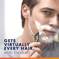 Cartouches de rechange de rasoir Gillette Fusion5ProGlide Défense pour hommes, cartouches de rechange de rasoir pour manche de rasoir Flex-pivot, 2x plus de lubrification