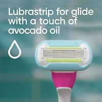 Extra Smooth Green Disposable Women's Razors, 2 Count