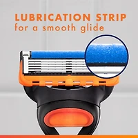 Gillette Fusion5 Men’s Razor Handle + 2 Blade Refills