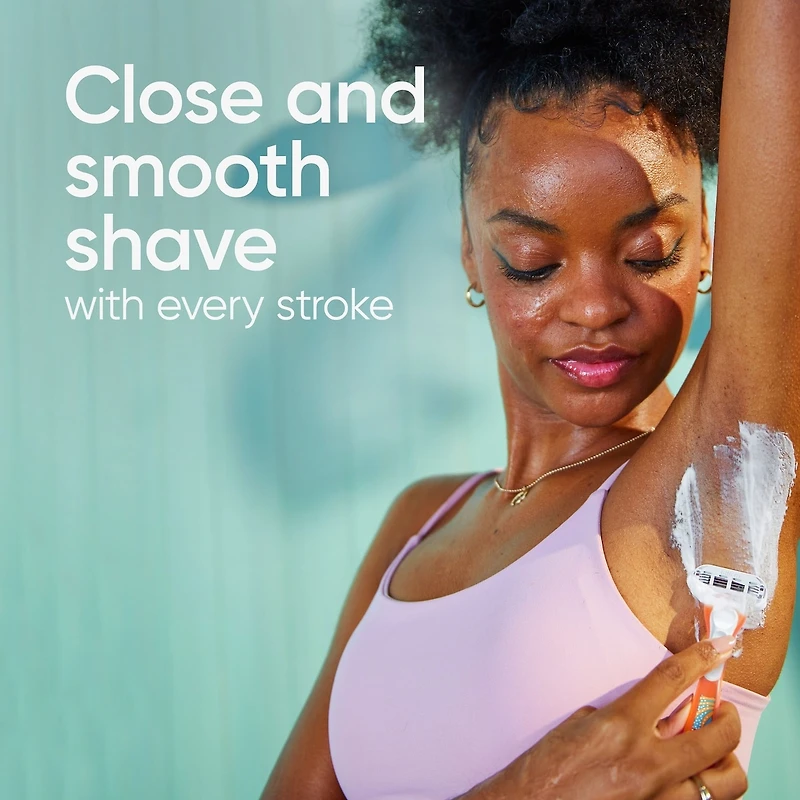 Rasoirs jetables pour femmes Gillette Venus Treasures, paquet de 3