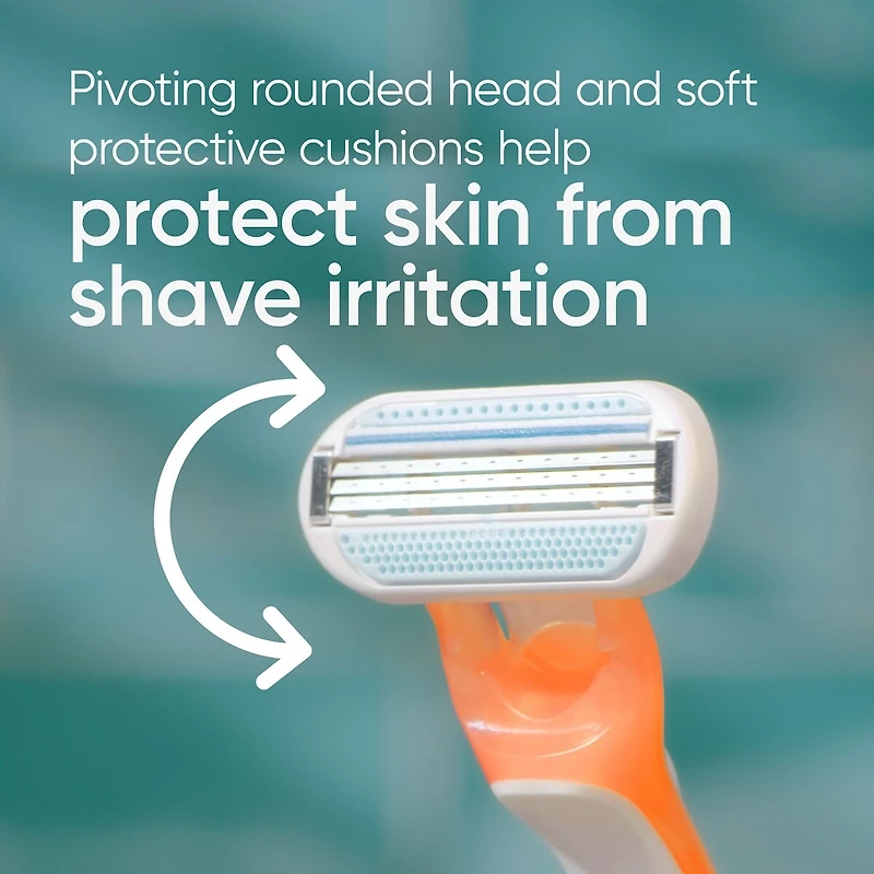 Rasoirs jetables pour femmes Gillette Venus Treasures, paquet de 3