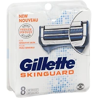 Gillette SkinGuard Men's Razor Blades, 8 Refills
