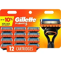 Cartouches de rechange de rasoir Fusion5 pour hommes, 12 cartouches