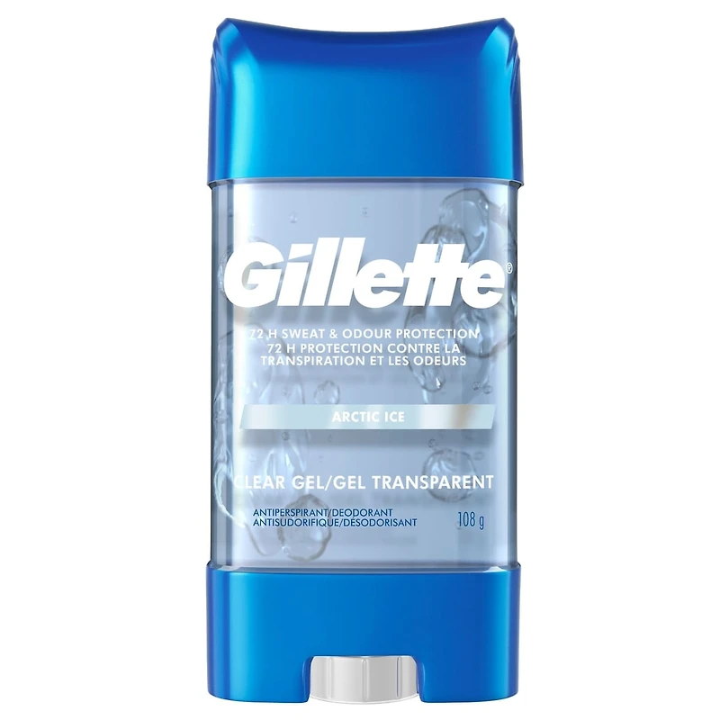 Antisudorifique et désodorisant en gel transparent Gillette avec technologie de parfum Xtend