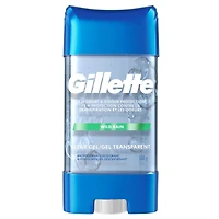 Antisudorifique et désodorisant en gel transparent Gillette avec technologie de parfum Xtend, Pluie tropicale