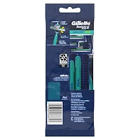 Gillette Sensor2 Plus Pivoting Head Men’s Disposable Razors, 15 Count
