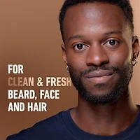 King C. Gillette 3in1 Beard, Face & Hair Wash with King C. Gillette Signature Scent, 11.8oz