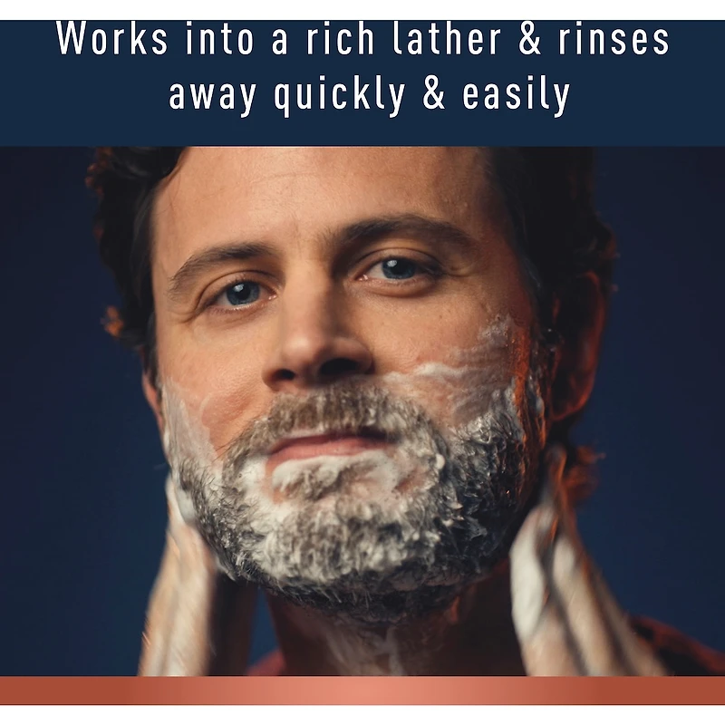 Nettoyant 3 en 1 pour la barbe, le visage & les cheveux King C. Gillette avec le parfum emblématique King C. Gillette, 350 mL (11,8 oz)