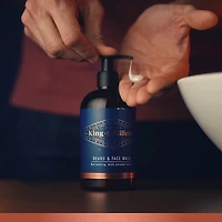Nettoyant 3 en 1 pour la barbe, le visage & les cheveux King C. Gillette avec le parfum emblématique King C. Gillette, 350 mL (11,8 oz)