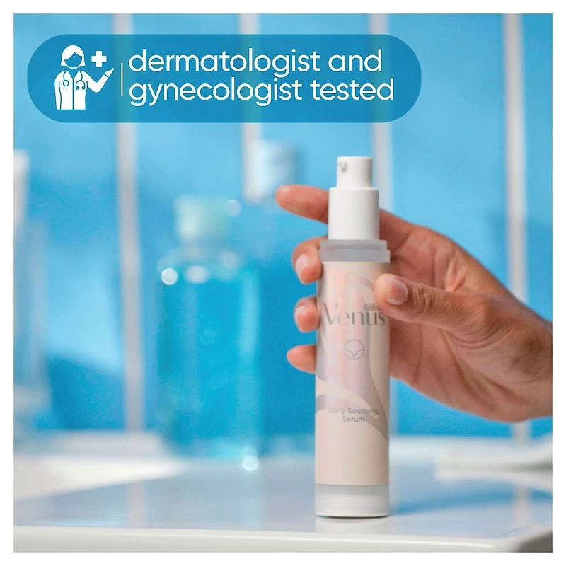 Gillette Venus for Pubic Hair and Skin, Daily Soothing Serum, 50 mL