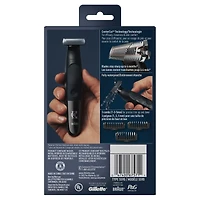 Tondeuse tout-en-un King C. Gillette avec la nouvelle technologie CenterCut pour une efficacité et une proximité optimales, une conception sans fil et un rasage facile et rapide