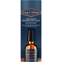 Épaississant pour la barbe King C. Gillette enrichi de caféine et du parfum emblématique de King C. Gillette, 50 ml (1,7 oz)