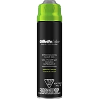 Gel à raser qui mousse rapidement GilletteLabs pour hommes, 7 OZ