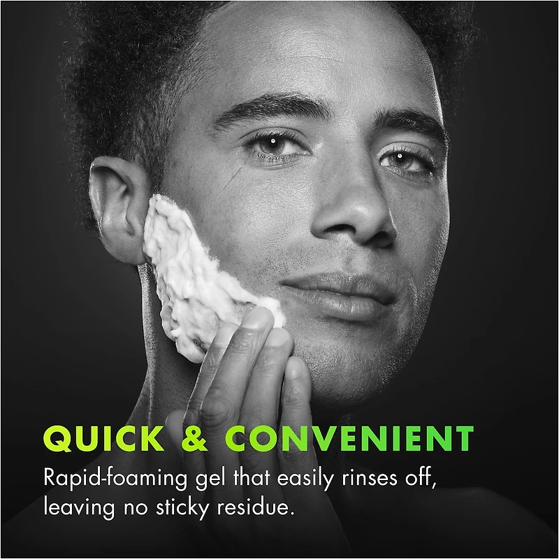 Gel à raser qui mousse rapidement GilletteLabs pour hommes, 7 OZ