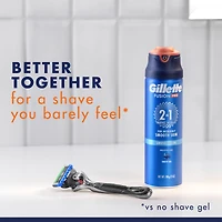 Gel à raser Gillette PRO pour hommes, PAQUET DOUBLE