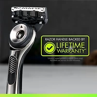 GilletteLabs with Exfoliating Bar Razor for Men - 1 Handle, 1 Razor Blade Refill