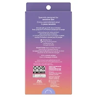 Gillette Venus Miami Midnight Extra Smooth Sensitive Razor Handle, 2 Refills, 1 Shower Hook