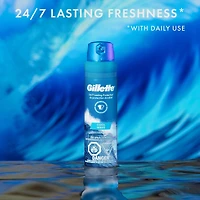 Antisudorifique et désodorisant en aérosol Gillette pour hommes